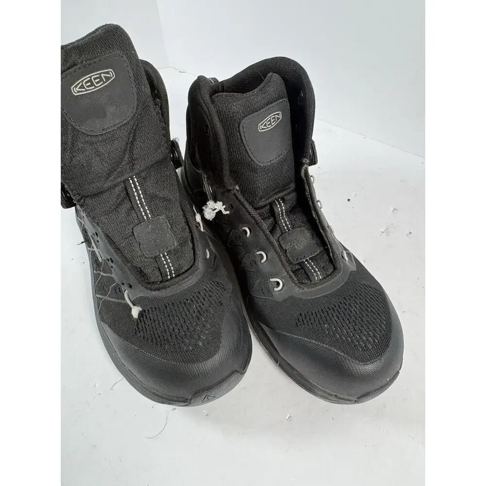 KEEN Utility EH Safety Work Boots Women’s 7D ASTM F2413-18 Black Shoes